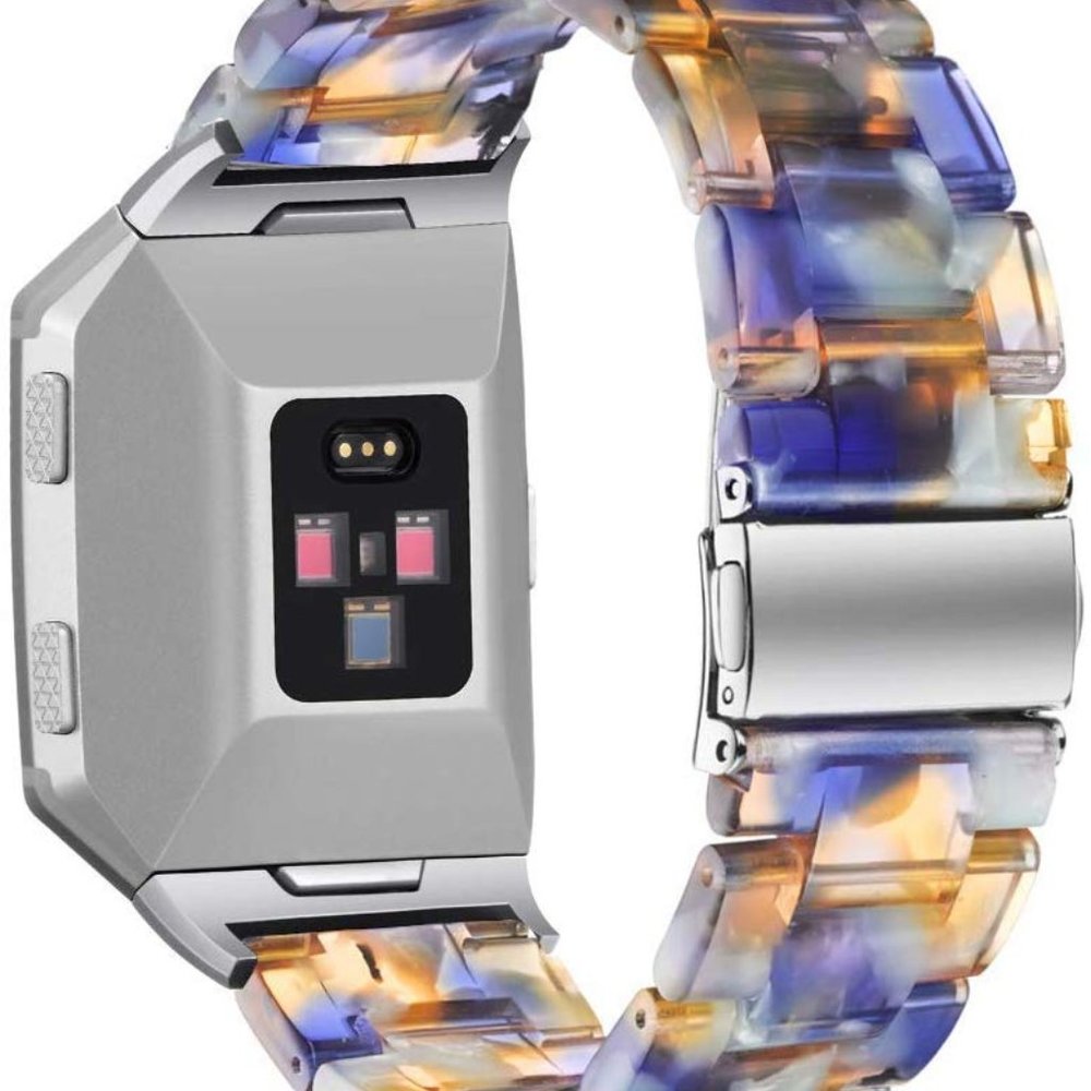 Tortoiseshell Fitbit Iconic Replacement Band - Picture 3 of 5
